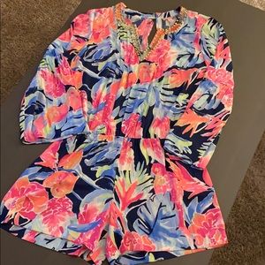 EUC Lilly Pulitzer Romper